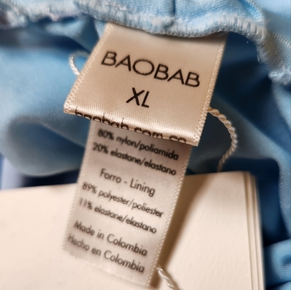 BAOBAB MIAMAR‎ DRESS LIGHT BLUE XL NWT - Picture 9 of 11